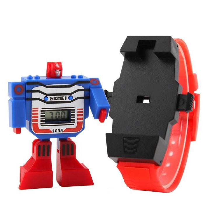 Kid's Fashion Watch - The Robot™ Kid's Cartoon Toy LED Digital Sports Watches