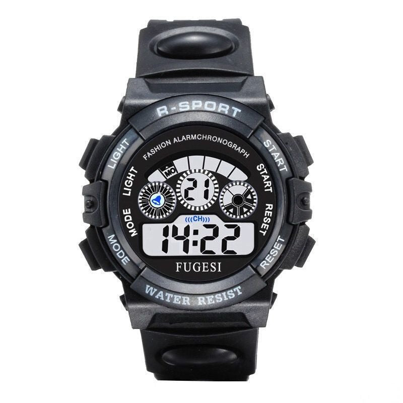 Kids Luminous Digital LED Display Waterproof Fashion Watches