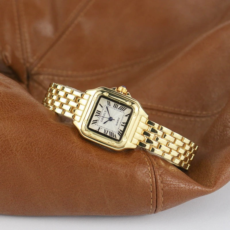Classic Style Roman Numerals Dial Quartz Watches