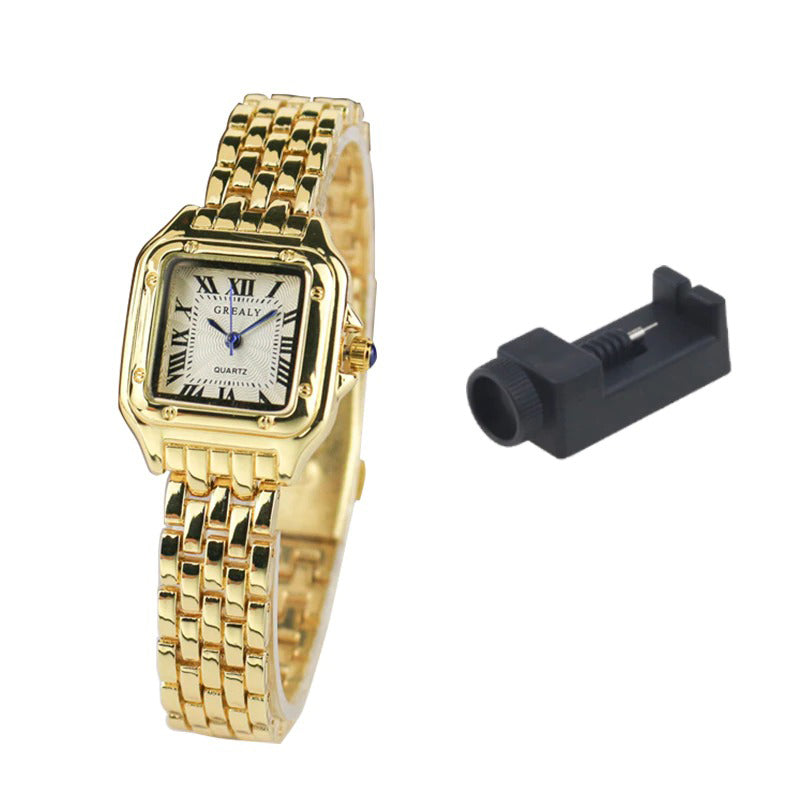 Classic Style Roman Numerals Dial Quartz Watches