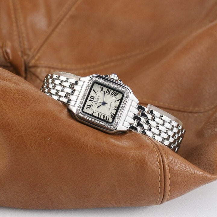 Classic Style Roman Numerals Dial Quartz Watches