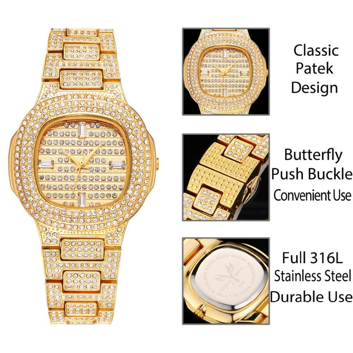 Luxury Watches For Women - The Diamond™ Luxury Women Wristwatch