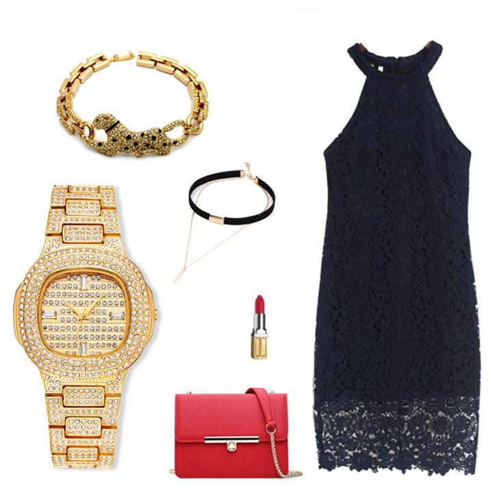 Luxury Watches For Women - The Diamond™ Luxury Women Wristwatch