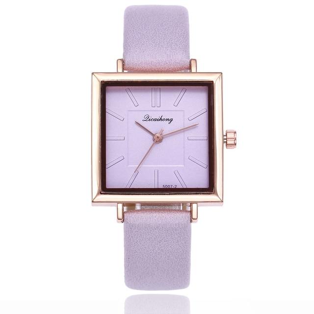 Luxury Watches For Women - The Simplicity™ Leather Crystal Women's Wristwatches