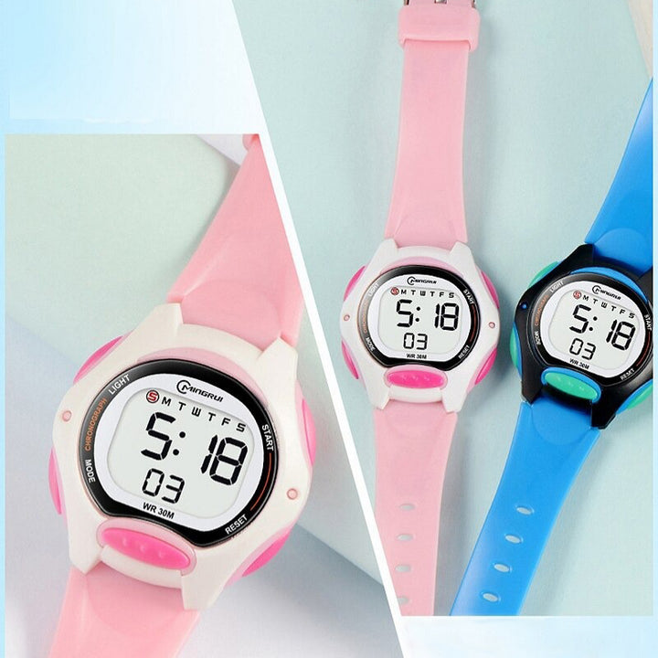 Ultra-Durable and Comfortable Waterproof Digital Watch for Kids