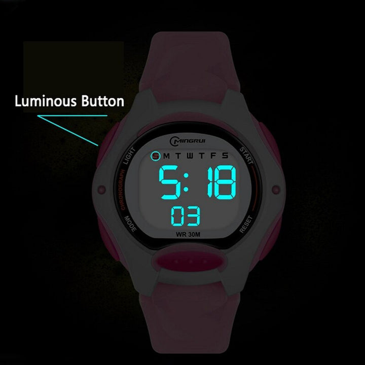 Ultra-Durable and Comfortable Waterproof Digital Watch for Kids