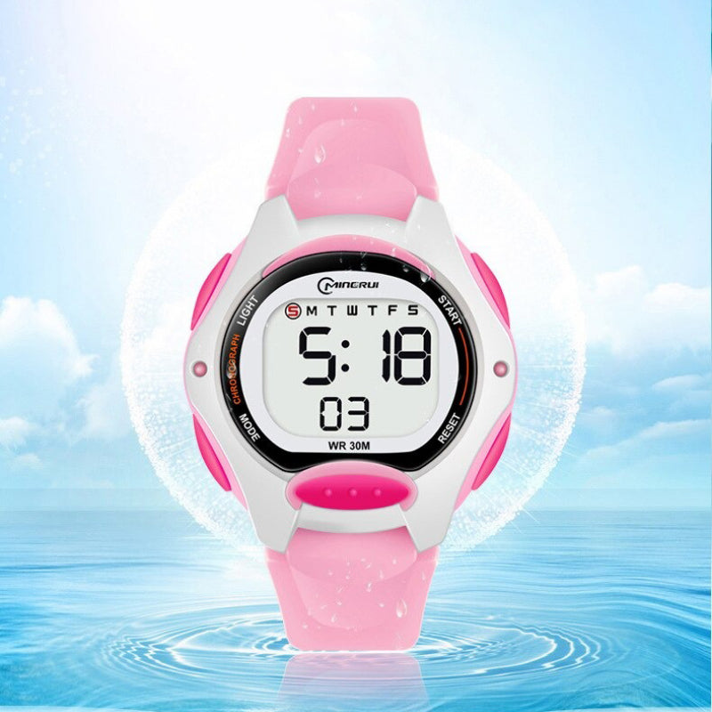Ultra-Durable and Comfortable Waterproof Digital Watch for Kids