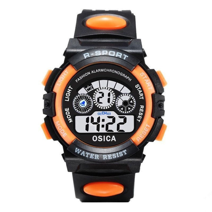 Kids Luminous Digital LED Display Waterproof Fashion Watches