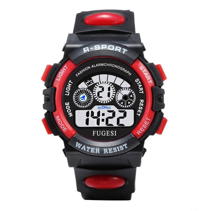 Kids Luminous Digital LED Display Waterproof Fashion Watches