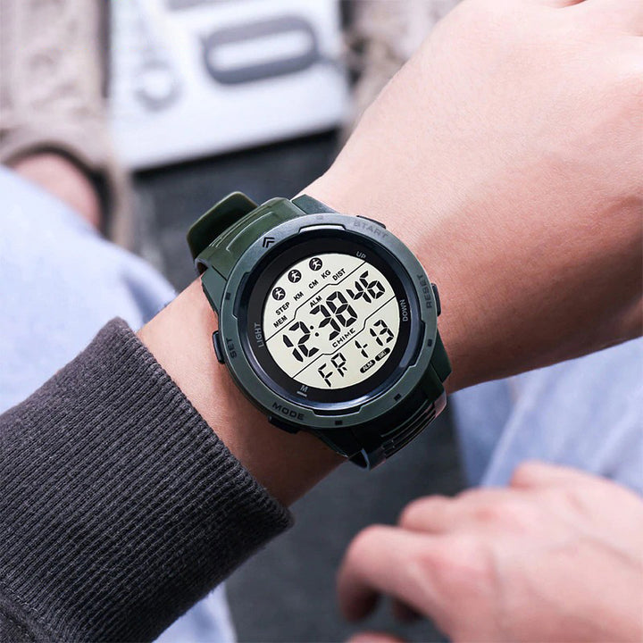 Outdoor LED Display Digital Sports Watches for Men