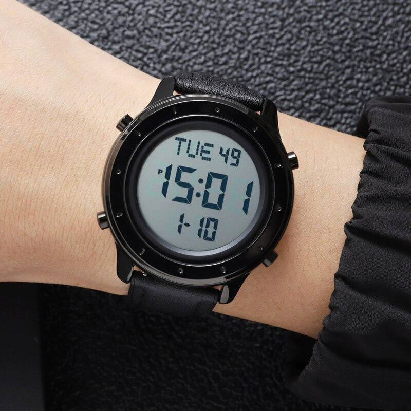 Luxurious Waterproof Sports Digital Wristwatch Collection