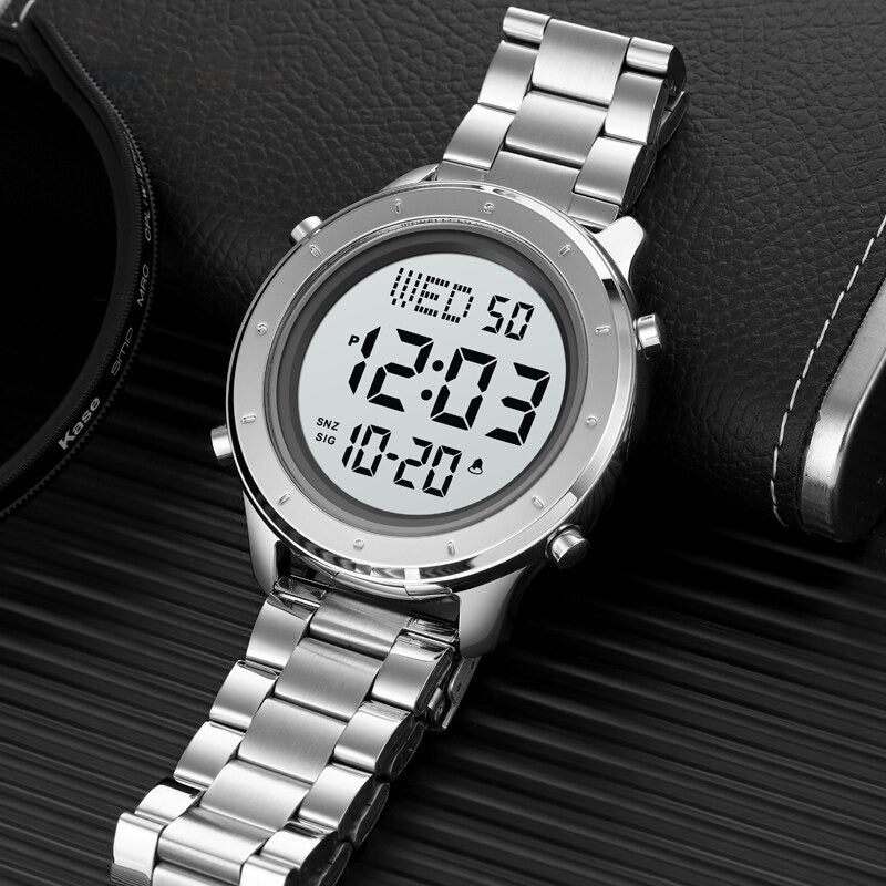 Luxurious Waterproof Sports Digital Wristwatch Collection