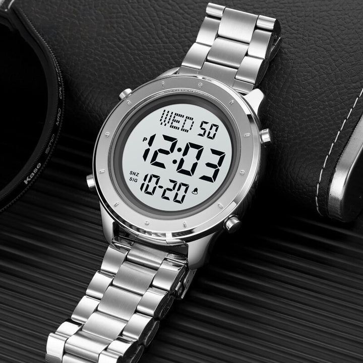 Luxurious Waterproof Sports Digital Wristwatch Collection