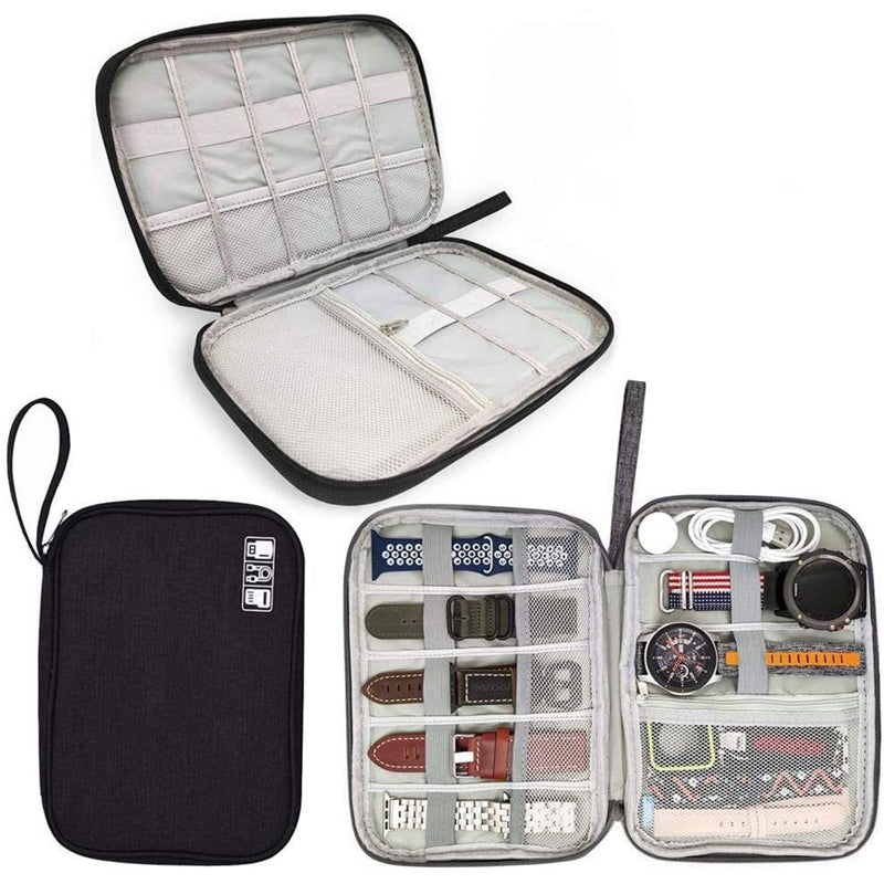 Portable Smart Watch Band Storage and Travel Organizer Pouch