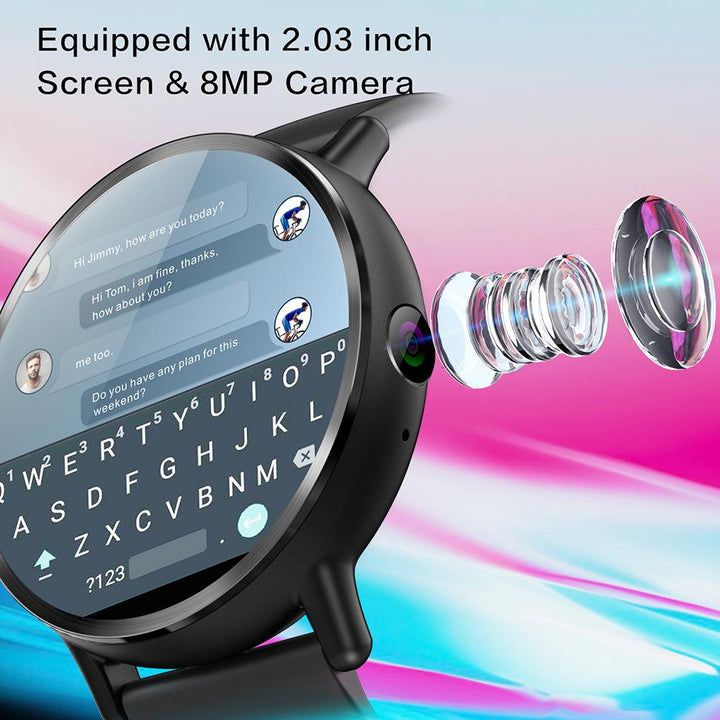 Smartwatch For Men - The Nifty™ 4G Wifi GPS Unisex Smartwatch With Camera