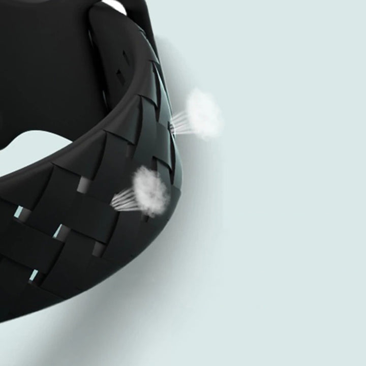 Woven Silicone Loop Lock Apple Watch Replacement Straps