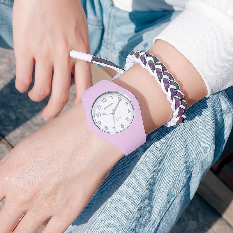 UPDATE PRODUCT TYPE - Minimalist Ultra-thin Silicone Band Quartz Watches