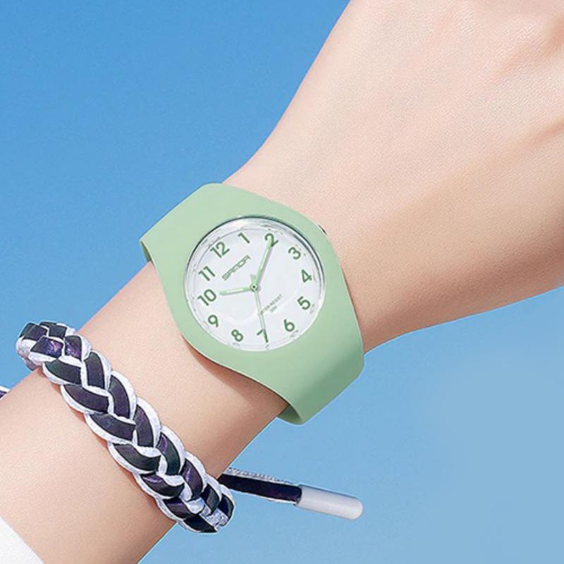UPDATE PRODUCT TYPE - Minimalist Ultra-thin Silicone Band Quartz Watches