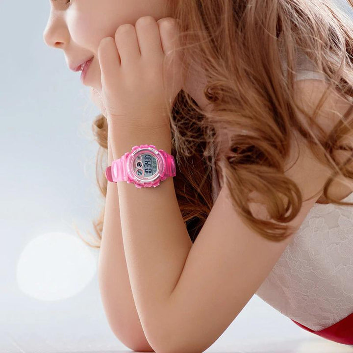 Watch - Colorful Digital Display Watch With LED Backlight For Kids