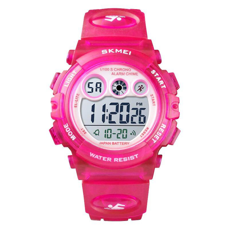 Watch - Colorful Digital Display Watch With LED Backlight For Kids