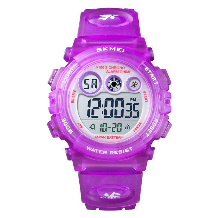 Watch - Colorful Digital Display Watch With LED Backlight For Kids