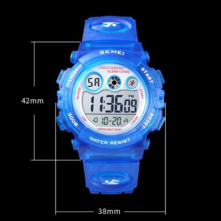 Watch - Colorful Digital Display Watch With LED Backlight For Kids