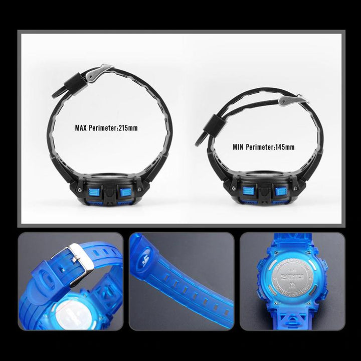 Watch - Colorful Digital Display Watch With LED Backlight For Kids