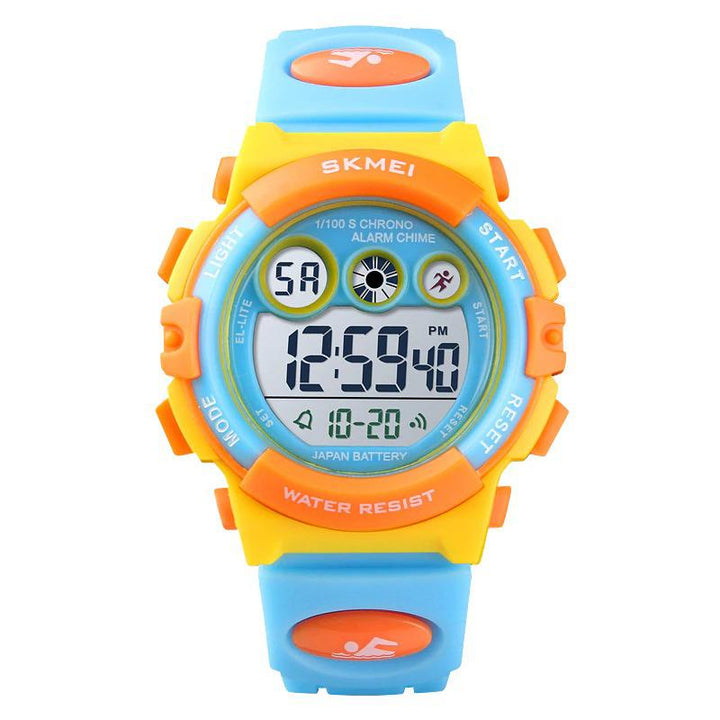 Watch - Colorful Digital Display Watch With LED Backlight For Kids