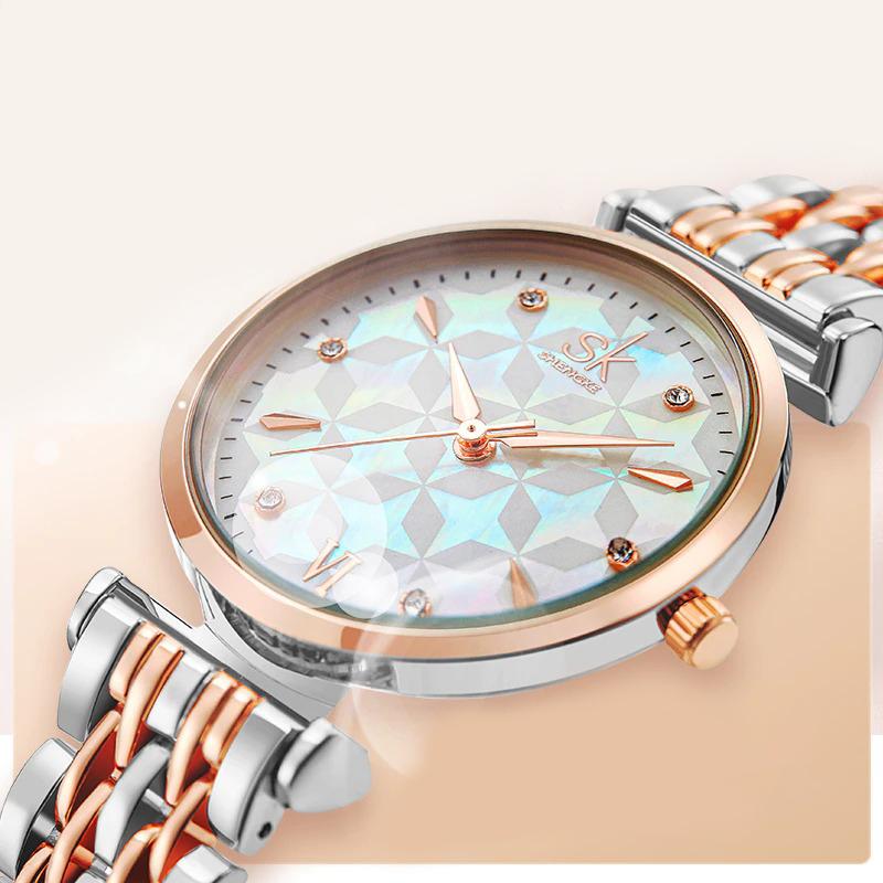 Watch - Colorful Gradient Flower Dial Quartz Watch