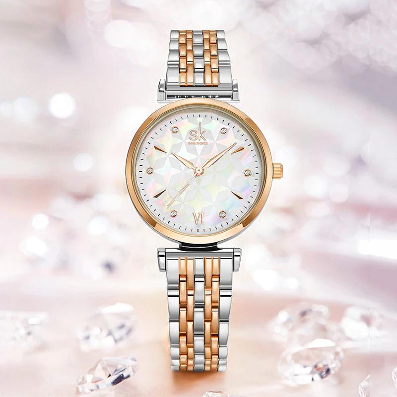 Watch - Colorful Gradient Flower Dial Quartz Watch