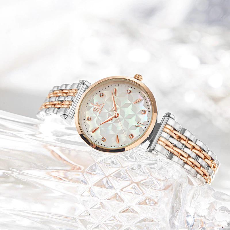 Watch - Colorful Gradient Flower Dial Quartz Watch