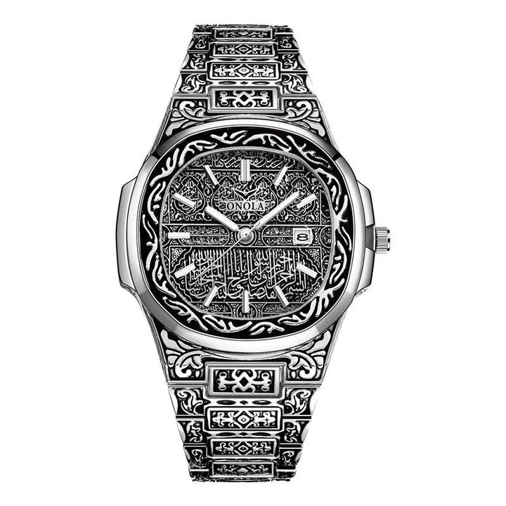 Watch - Deluxe Vintage Carved Quartz Watch