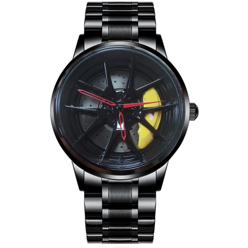 Watch - Fashion Trend Sports Car Wheel Rim Quartz Watch