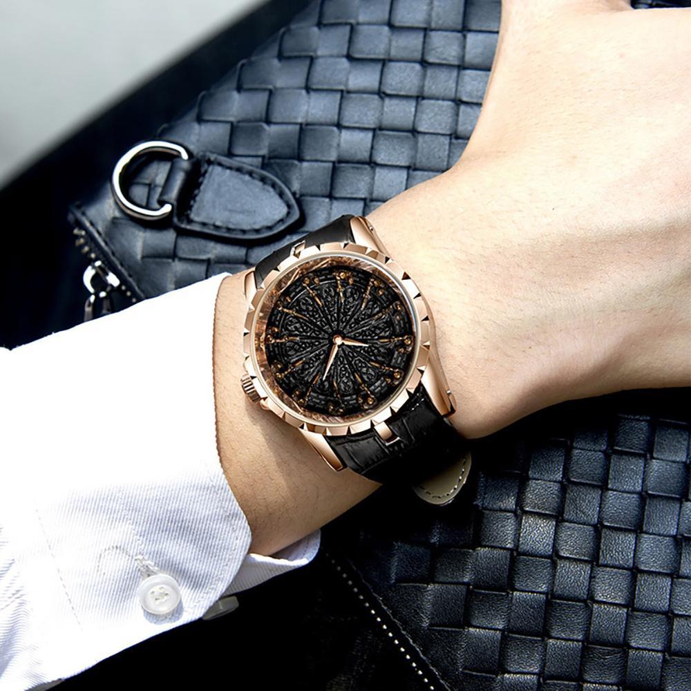 Watch - High-class Quartz Watch With Twelve Knights Guard Time