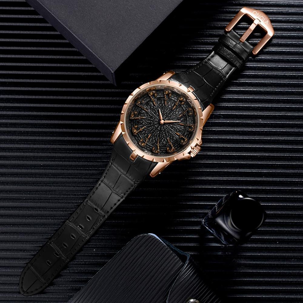 Watch - High-class Quartz Watch With Twelve Knights Guard Time