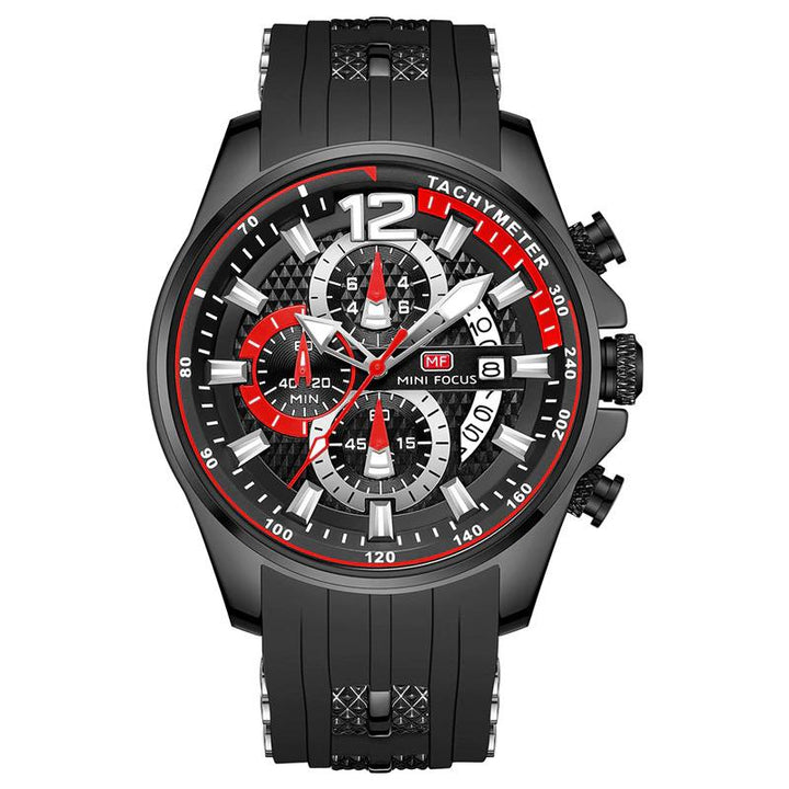 Watch - Luminous And Colorful Multi-Dial Chronograph Quartz Watch
