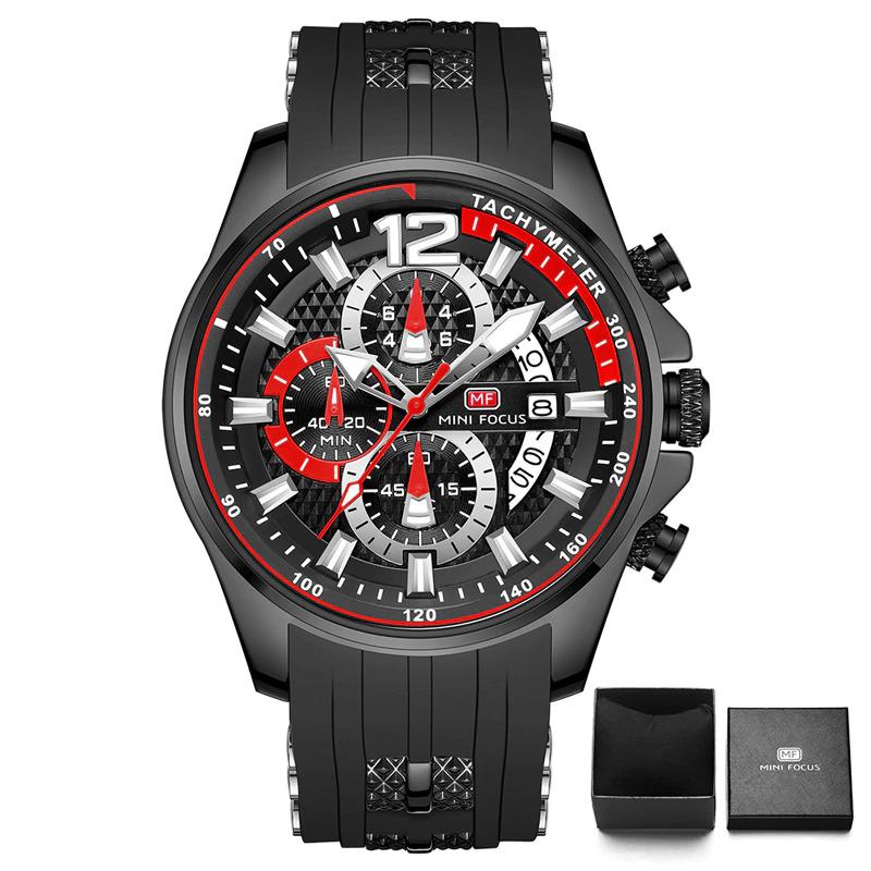 Watch - Luminous And Colorful Multi-Dial Chronograph Quartz Watch
