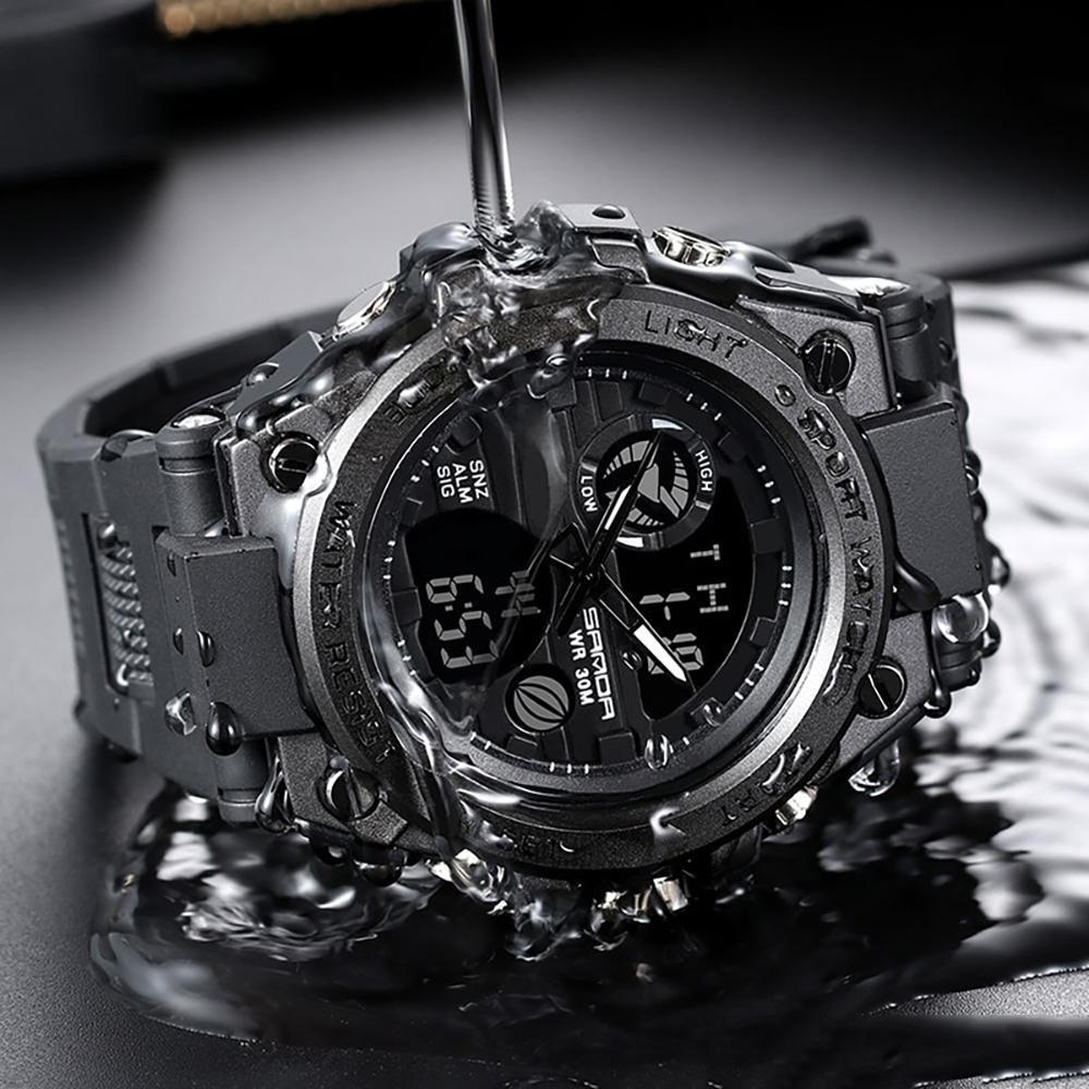 Watch - Military Style Waterproof Sports Quartz Watch