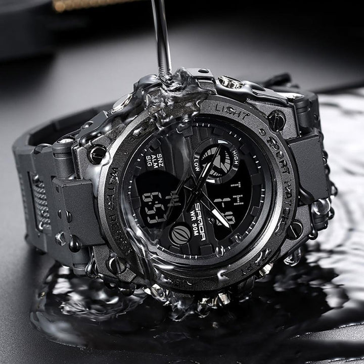 Watch - Military Style Waterproof Sports Quartz Watch