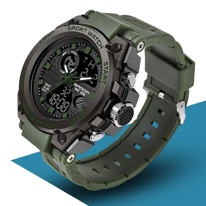 Watch - Military Style Waterproof Sports Quartz Watch