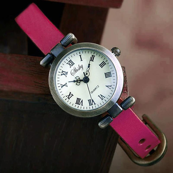 Watch - Vintage Quartz Watch In Roman Numeral