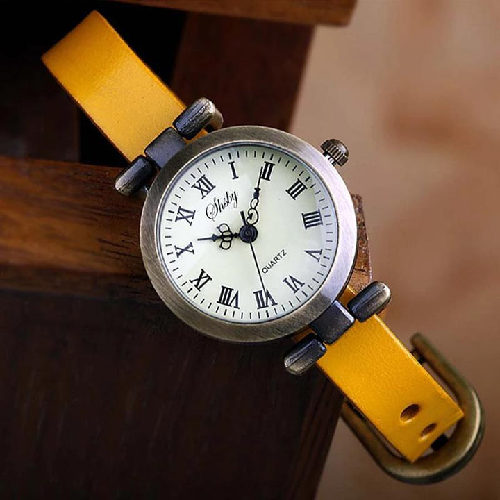 Watch - Vintage Quartz Watch In Roman Numeral