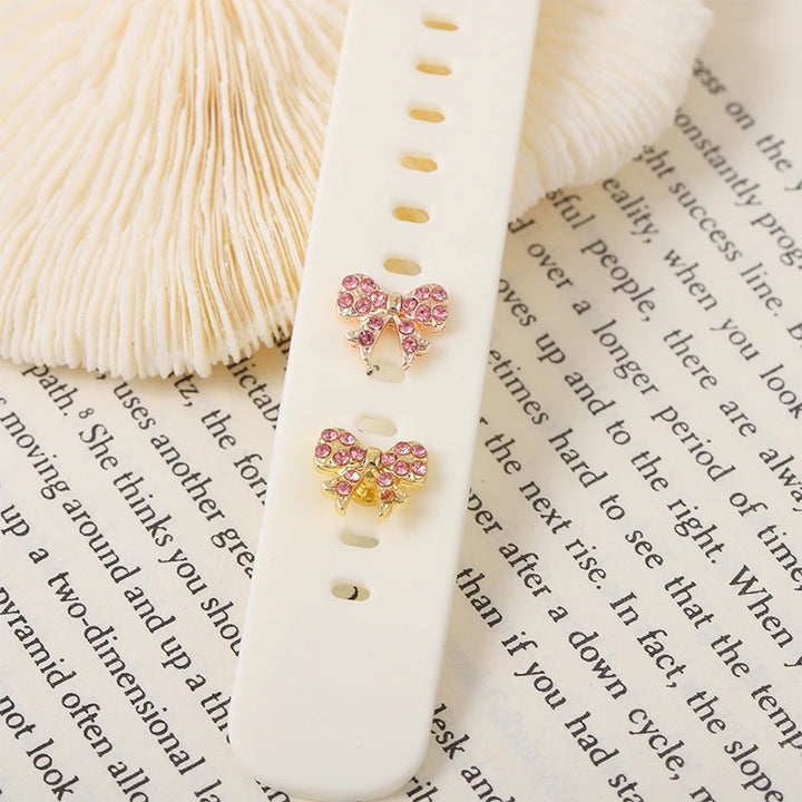 Multi-Style Rhinestone Encrusted Smart Watch Band Charms Collection