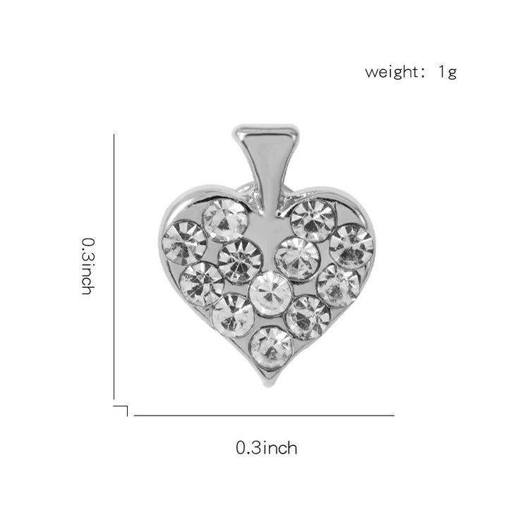 Multi-Style Rhinestone Encrusted Smart Watch Band Charms Collection