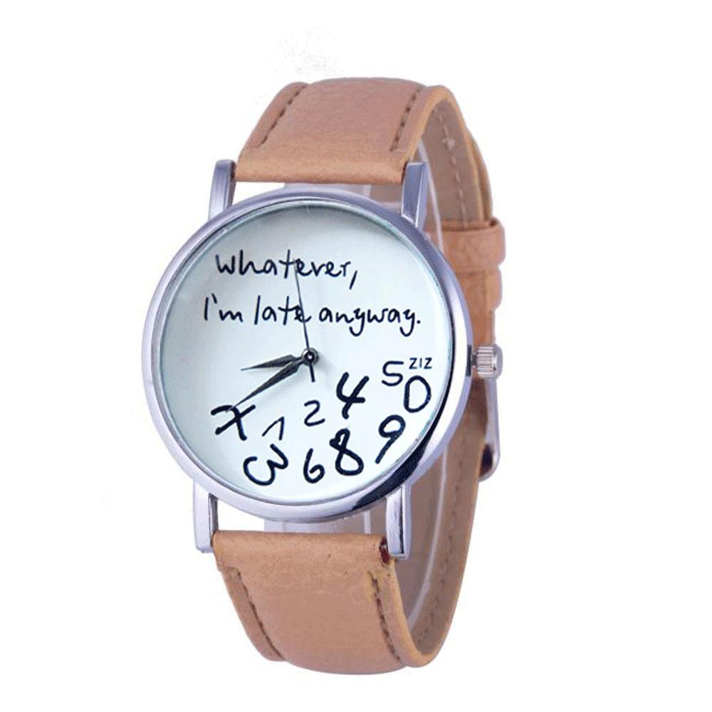 Watches - I Am Late Anyway Wrist Watch