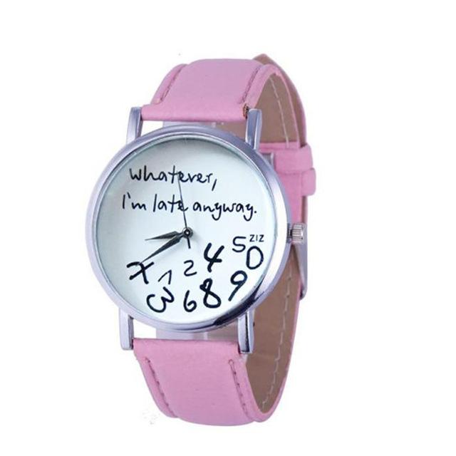 Watches - I Am Late Anyway Wrist Watch