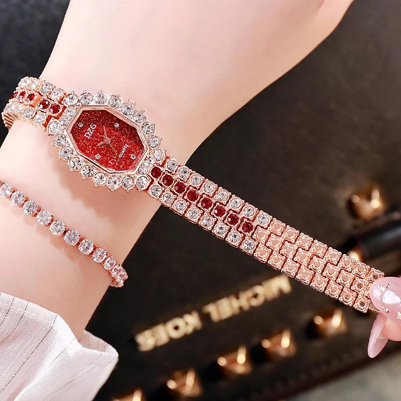 Watches - Multicolor Rhinestone Bejeweled Starry Night Sky Quartz Watches