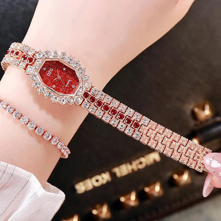 Watches - Multicolor Rhinestone Bejeweled Starry Night Sky Quartz Watches