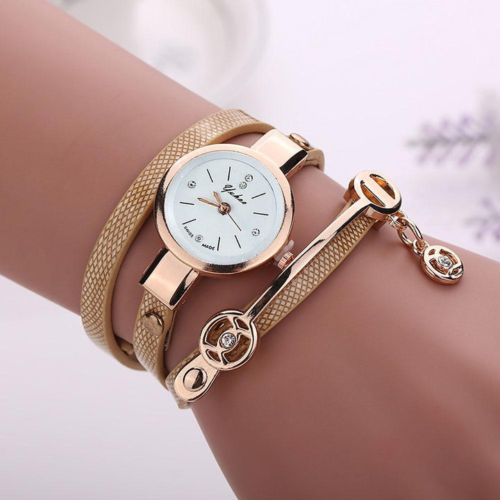 Watches - The Classy™ Waterproof Analog LED Metal Strap Stainless Steel Wristwatch